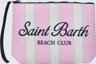 MC2 Saint Barth Pochette Aline in poliestere a righe