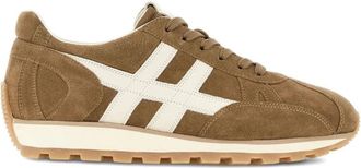 Hogan 86er Sneakers - Heren - Sneakers - Bruin - 44 EU - Leer - Schoenen