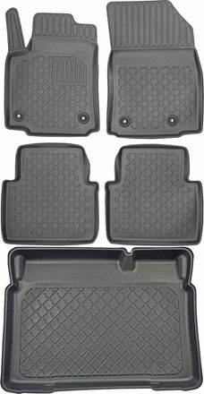 OEM Juego De Alfombrillas Para Coche Y Maletero Para Opel Crossland X Crossover A Partir De Junio De 2017