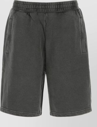 Carhartt Work in Progress nelson cotton sweat shorts back pocket