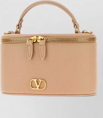 Valentino Garavani vlogo signature leather clutch bag