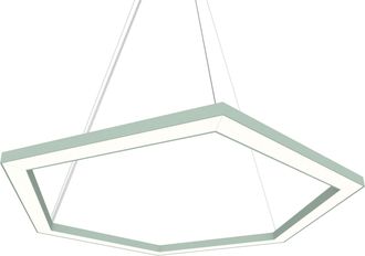 Lumicom Esagono L&aacute;mpara De Techo &Oslash;60 Monocolor Mate