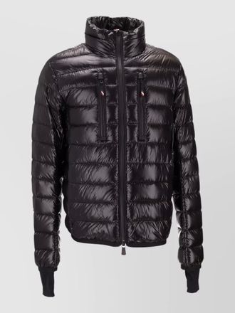 Moncler grenoble high collar quilted jacket