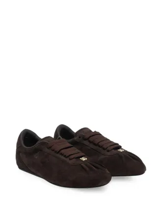 Dolce & Gabbana Suede Ballet Flat - Brown
