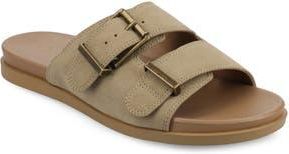 Journee Collection Cosette Slide Sandal in Taupe at Nordstrom Rack, Size 6.5