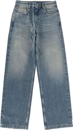 Rick Owens Geth Jeans - Dames - Loose Fit Jeans - Blauw - W26 - Katoen - Jeans