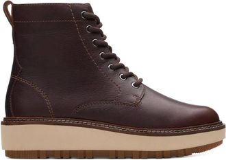 Clarks Sandali Orianna con plateau - Marrone