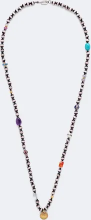 Ileana Makri Beaded necklace with gemstones