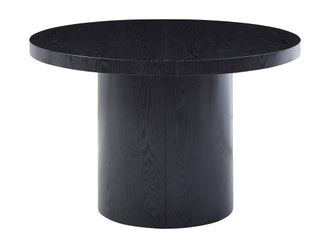 Vente-Unique 4 - 12 Seater Extendable Dining Table In MDF - Black - SIDRINA