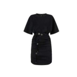 Pinko Short Dresses, female, Black, Size: XS Pinko Dresses Black