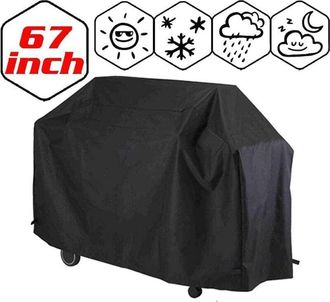 OEM Funda Para Barbacoa De 165x71x122 Cm, Funda Para Parrilla De Barbacoa De Exterior, Funda Para Muebles De Barbacoa De Tela Oxford 420d, Funda Protector
