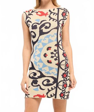 Misa Fosca Mini Dress In Summer Tapestry