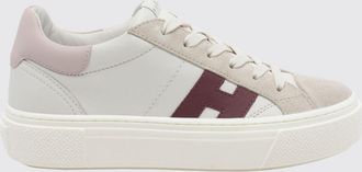 Hogan Sneaker Crosswind platform in pelle di vitello liscia e scamosciata