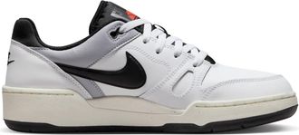 Nike Mens Full Force Low Sneakers In White/mystic Red/black/sail