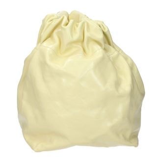 Jil Sander Gele Leren Handtas