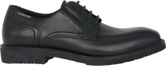 Mephisto Schoenen, Heren, Zwart, 40 EU, Leer, Handgemaakte Veterschoenen voor Zaken - Zwart