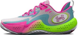 Under Armour Spawn 5 White Lime Pink 3026285-100