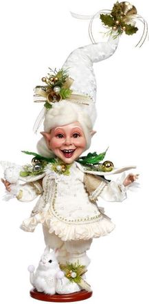 Mark Roberts Snow Belle Elf On Base, Medium in White at Nordstrom