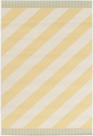 AFK Living Alfombra colorida para interiores y exteriores amarillo 160 x 230 cm