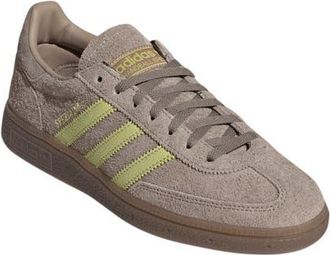 adidas Handball Spezial Sneaker in Khaki/Frozen Yellow/Clay at Nordstrom, Size 11.5