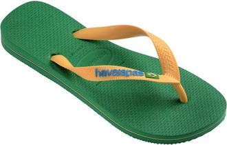 Havaianas Brasil Logo Sandalen - Unisex | gr&uuml;n