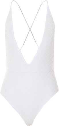 Missoni White One Piece Swimwear
