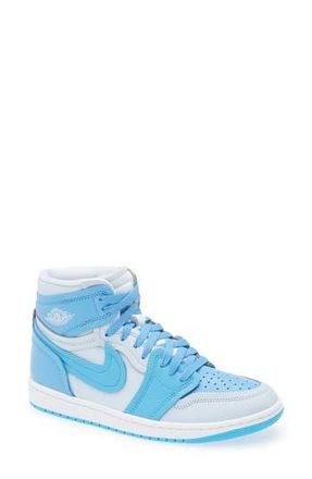 Nike Jordan Air Jordan 1 High MM Basketball Sneaker in Blue Tint/Dark Powder Blue at Nordstrom Rack, Size 6