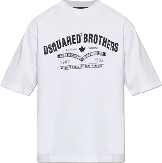 Dsquared2 Uomo, Top, Bianco, XL, new