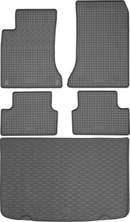 OEM Juego De Alfombrillas De Goma Para Coche Y Maletero Para Mercedes Clase A W176 Hatchback (09.2012-04.2018)