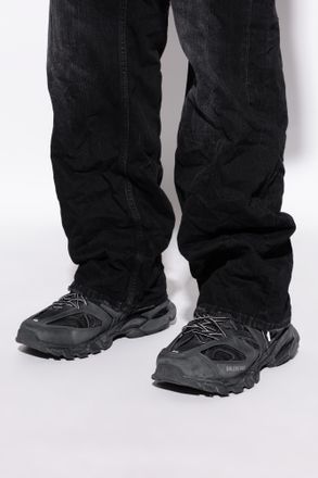 Balenciaga Track Charms Sports Shoes, Mens, Grey