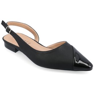 Journee Collection Women & apos;s Daphnne Medium and Wide Width Flats
