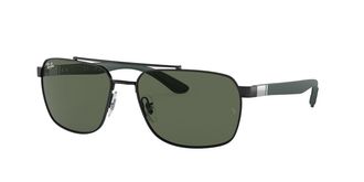 Ray-Ban RB3701 Asian Fit 002/71 Mens Sunglasses Black Size 59