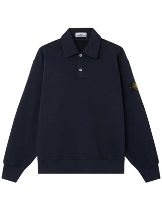 Stone Island Cotton Pullover Polo Shirt