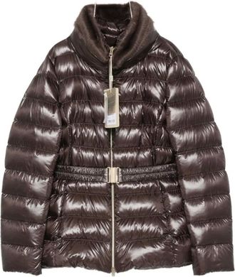 Herno Claudia Puffer Jacket - female - Herno - Winter Jackets - Brown - 2XL - Jackets