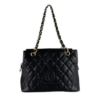 Chanel Pre-owned Vintage Shoulder Bag - Dames - Pre-owned - Zwart - Maat: ONE Size Leer