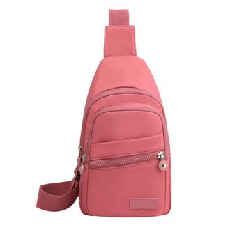 Generic Simple Lightweight Large Capacity Sling Chest Bag for Women Men, Sports Outdoor Travel Hiking Daypack