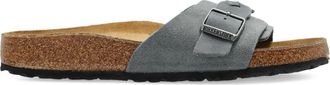 Birkenstock Oita Braided sandals - women - Calf Suede/Rubber/Calf Suede - 37 Narrow - Grey