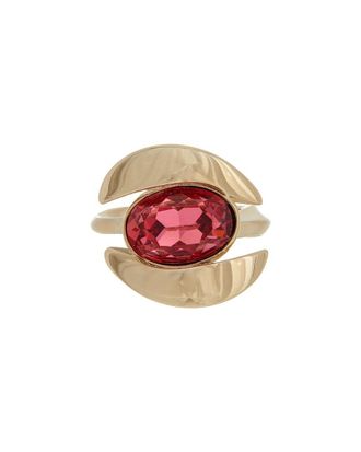 Oscar De La Renta Oval Crystal Ring