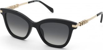 Zadig&Voltaire Womens SZV451 52 0700 Sunglasses - Black - One Size