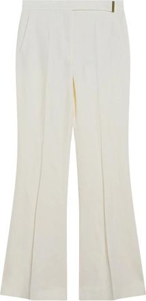 Sportmax Sportmax, Wide Trousers, female, Beige, Size: S Spiacere Flared Trousers
