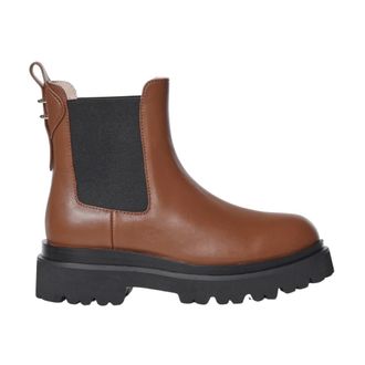 Coccinelle Mavery Chelsea Boot - Dames - Schoenen - Bruin - Maat: 38 EU Leer