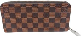 Louis Vuitton Brown Damier Canvas Damier Canvas Long Wallet (Bi-Fold) (Pre-Owned)