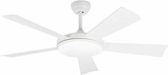 Netlighting Saona Led 5 Blade White Ceiling Fan With DC Motor Smart