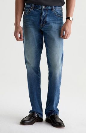 AG - Adriano Goldschmied Prot&eacute;g&eacute; Classic Straight Leg Stretch Jeans in 14 Years Notes at Nordstrom, Size 42 X 32