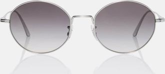 Khaite x Oliver Peoples gafas de sol redondas 1994C