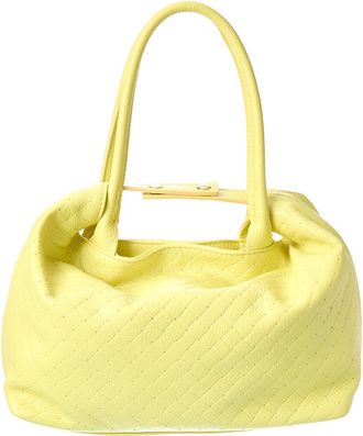 Persaman New York Zoey16 Embossed Leather Tote