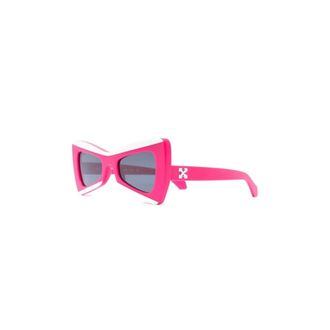 Off-white Sunglasses, female, Pink, ONE SIZE, Cherry Cat-Eye Sunglasses