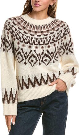Madewell Ryan Fairisle Wool & Alpaca-Blend Pullover