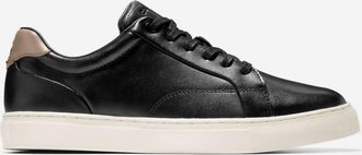 Cole Haan Mens Grand Kittery Court Sneakers In Black/ivory