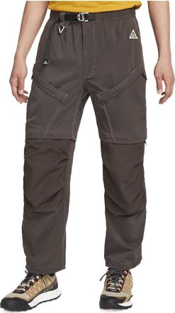 Nike Mens Nike Solid Color Printing Lacing Cargo Casual Pants/Trousers Brown DN3944-220
